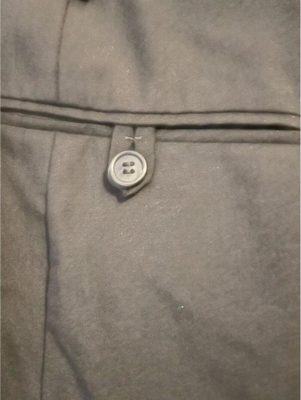Prada Black Technical Jogger Pants Logo Ankle Strap Size 46 US 10/12 - Picture 6 of 15